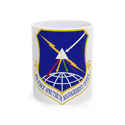 Air Force Spectrum Management Office (U.S. Air Force) White Coffee Mug 11oz - Go Mug Yourself