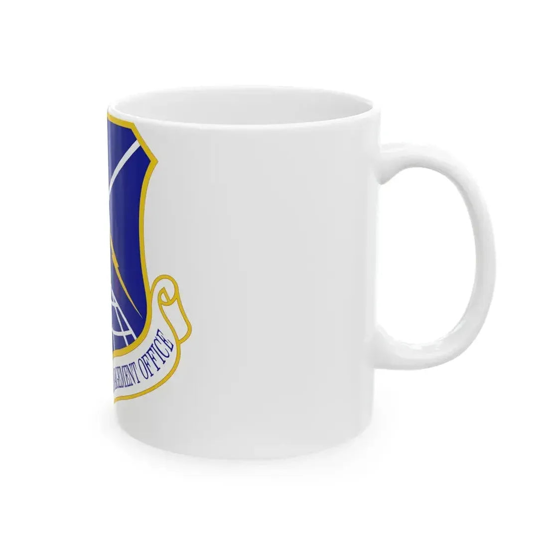 Air Force Spectrum Management Office (U.S. Air Force) White Coffee Mug - Go Mug Yourself