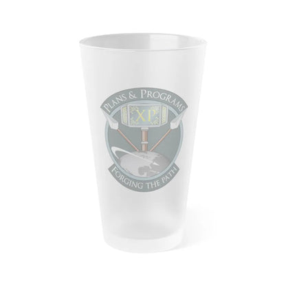 Air Force Technical Applications Center (U.S. Air Force) Frosted Pint Glass 16oz-Go Mug Yourself