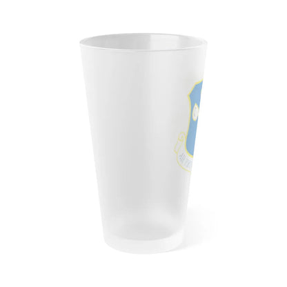 Air Force Weather Agency (U.S. Air Force) Frosted Pint Glass 16oz-Go Mug Yourself