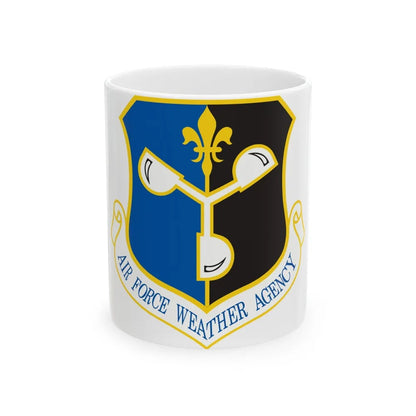 Air Force Weather Agency (U.S. Air Force) White Coffee Mug-11oz-Go Mug Yourself