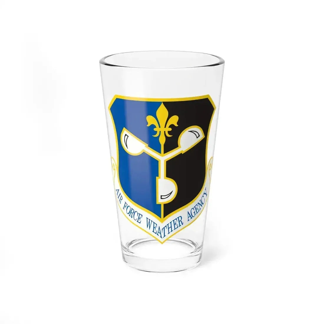 Air Force Weather Agency (U.S. Air Force) Pint Glass 16oz 16oz - Go Mug Yourself