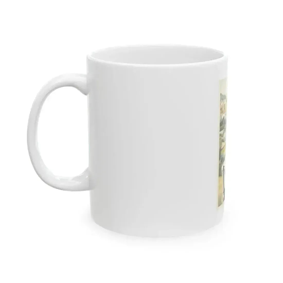 Air Intelligence, Magazine Story Illustration, c.1943 - White Coffee Mug - Go Mug Yourself