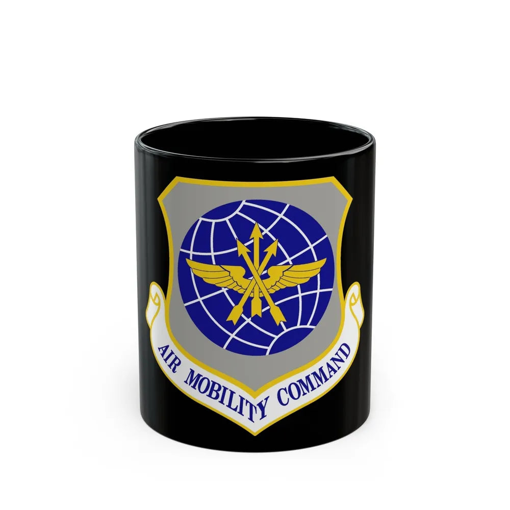 Air Mobility Command (U.S. Air Force) Black Coffee Mug-11oz-Go Mug Yourself