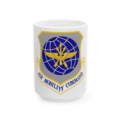 Air Mobility Command (U.S. Air Force) White Coffee Mug-15oz-Go Mug Yourself