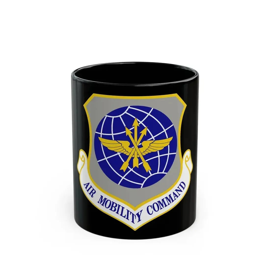 Air Mobility Command (U.S. Air Force) Black Coffee Mug - Go Mug Yourself