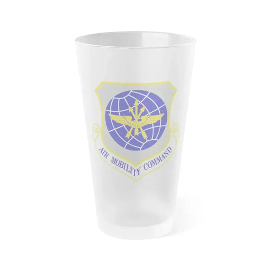 Air Mobility Command (U.S. Air Force) Frosted Pint Glass 16oz Default Title - Go Mug Yourself