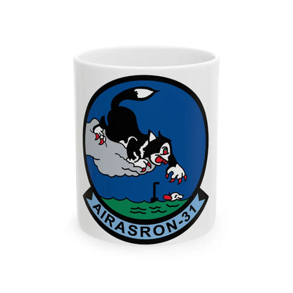 AIRASRON 31 (U.S. Navy) White Coffee Mug-11oz-Go Mug Yourself