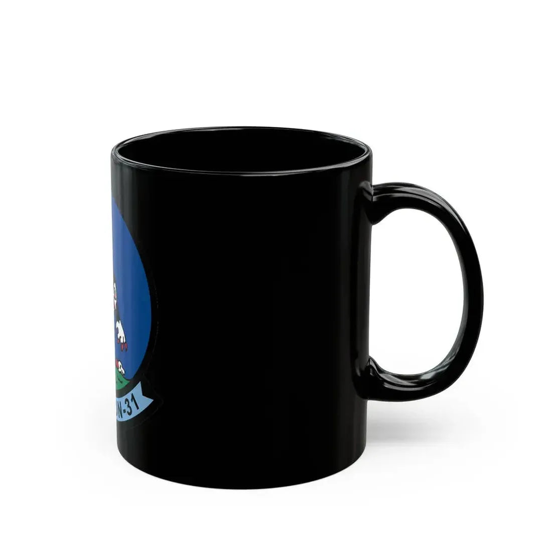 AIRASRON 31 (U.S. Navy) Black Coffee Mug - Go Mug Yourself