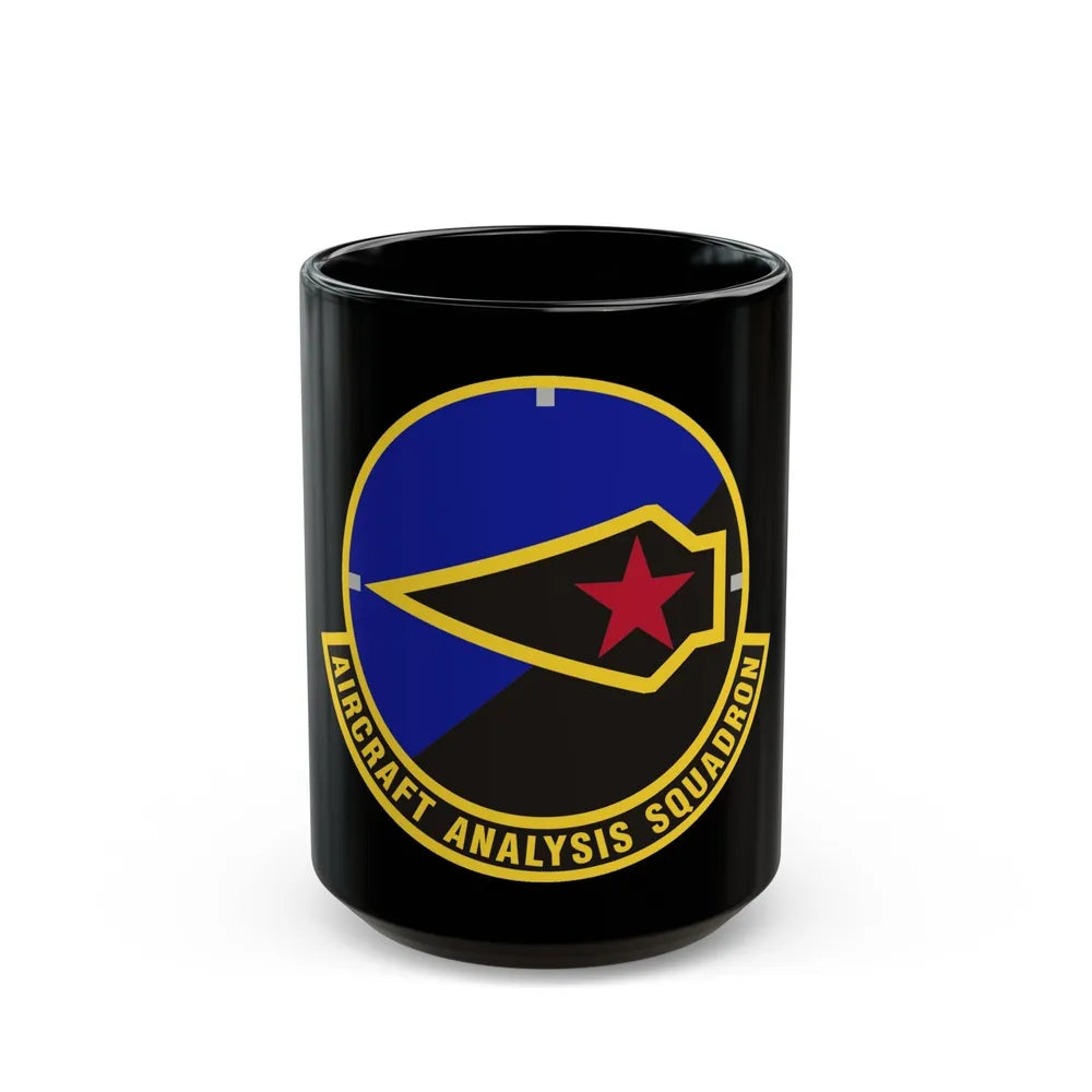 Aircraft Analysis Squadron (U.S. Air Force) Black Coffee Mug-15oz-Go Mug Yourself