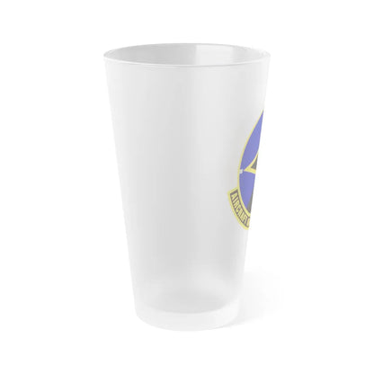 Aircraft Analysis Squadron (U.S. Air Force) Frosted Pint Glass 16oz-Go Mug Yourself