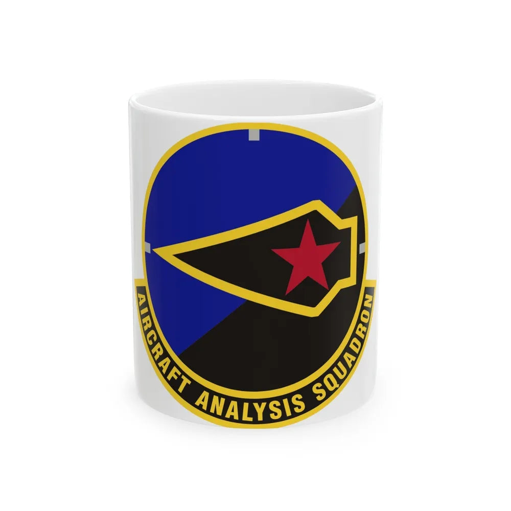 Aircraft Analysis Squadron (U.S. Air Force) White Coffee Mug-11oz-Go Mug Yourself