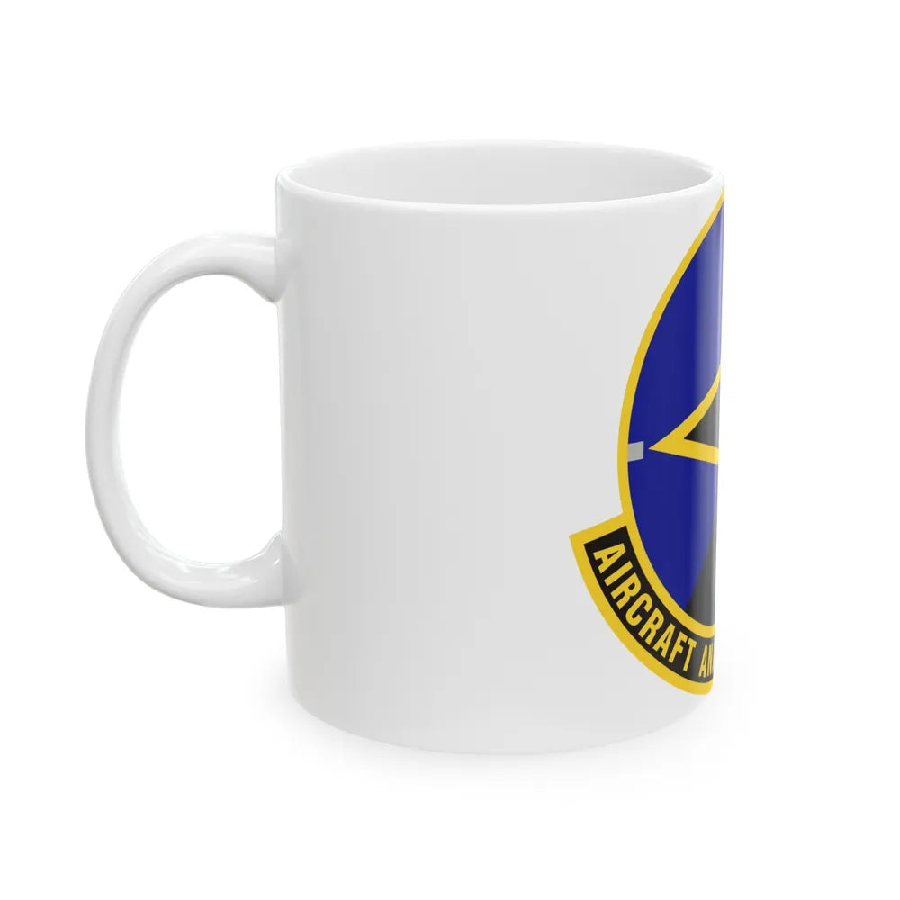 Aircraft Analysis Squadron (U.S. Air Force) White Coffee Mug-Go Mug Yourself