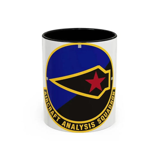 Aircraft Analysis Squadron (U.S. Air Force) Accent Coffee Mug 11oz Black - Go Mug Yourself