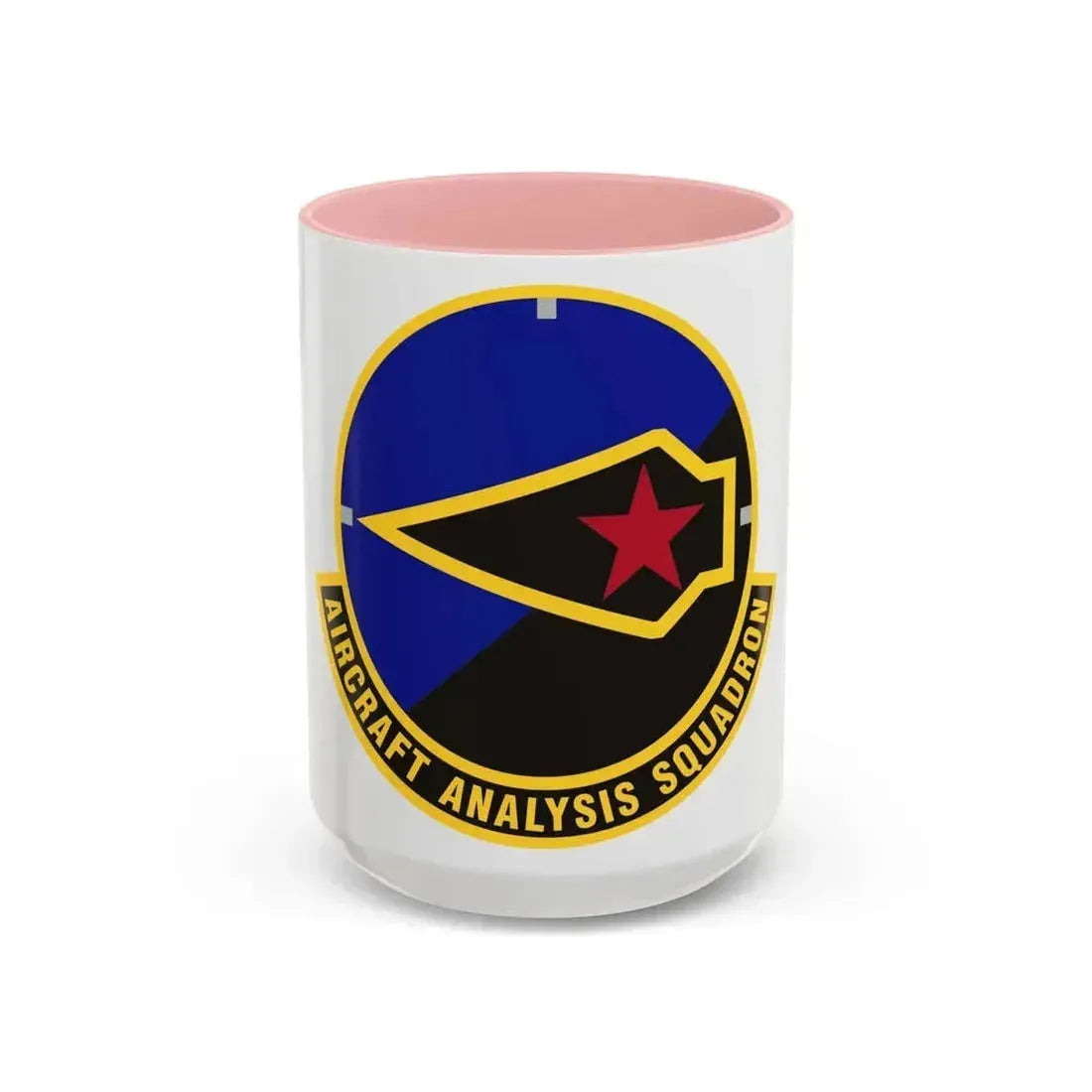 Aircraft Analysis Squadron (U.S. Air Force) Accent Coffee Mug 15oz Pink - Go Mug Yourself