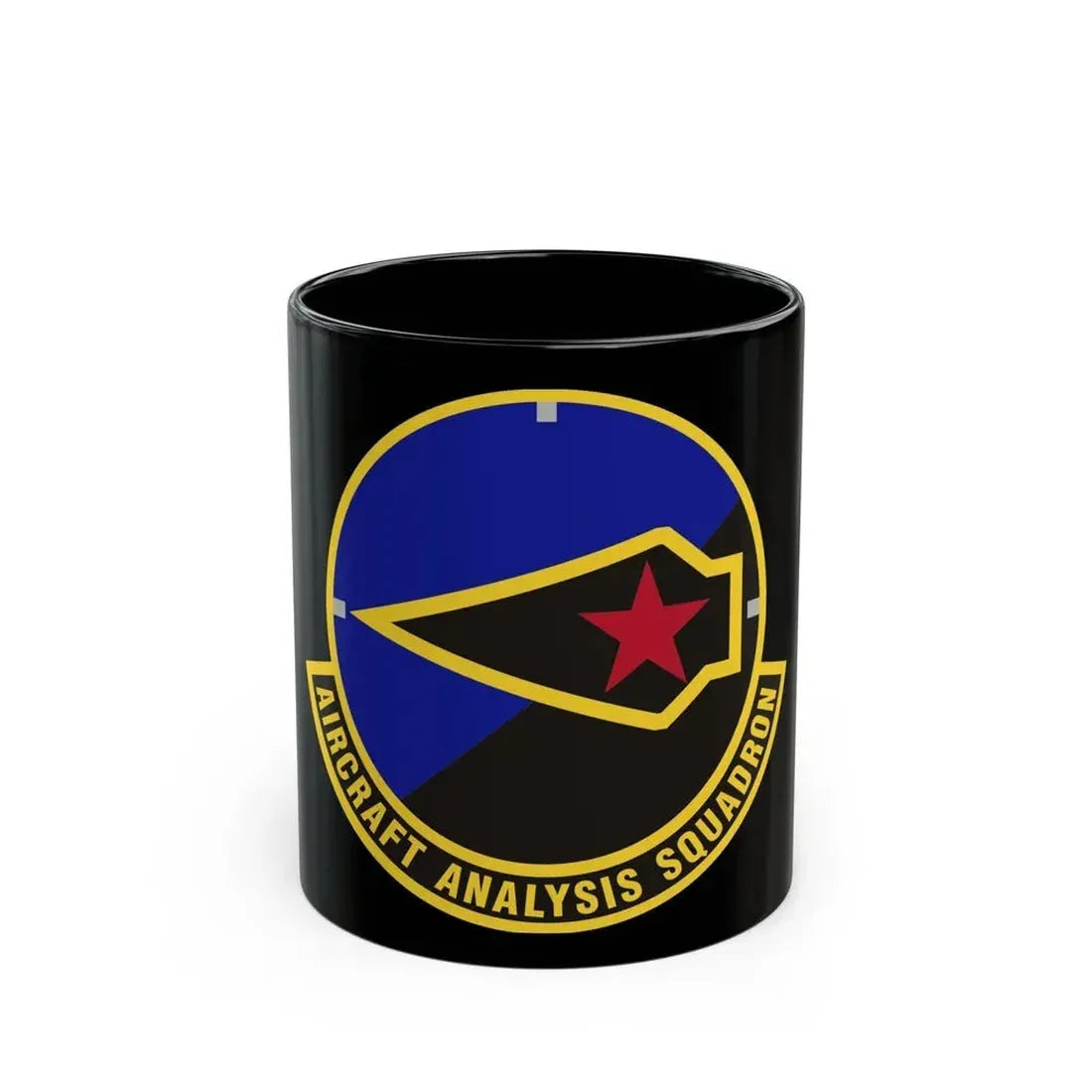 Aircraft Analysis Squadron (U.S. Air Force) Black Coffee Mug 11oz - Go Mug Yourself