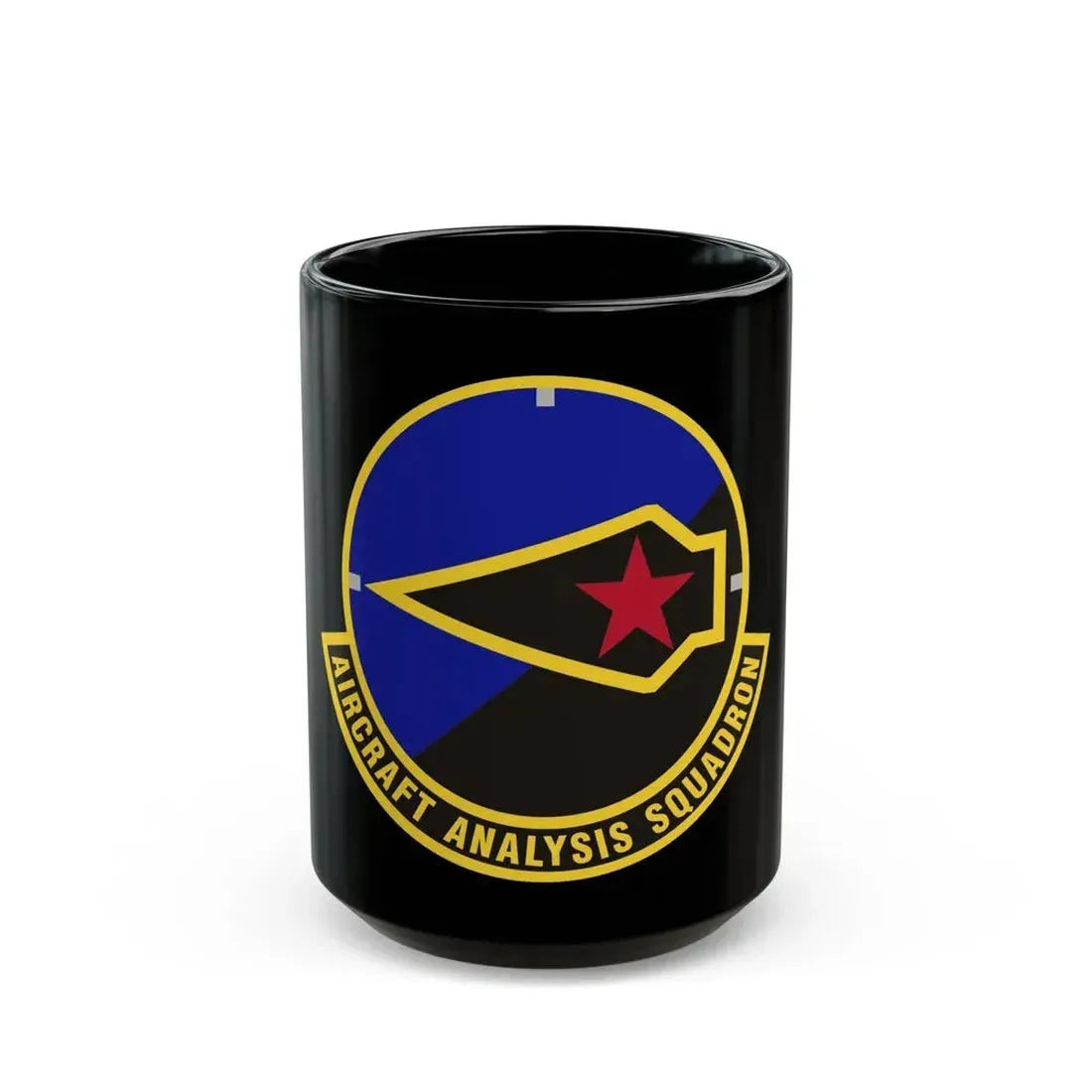 Aircraft Analysis Squadron (U.S. Air Force) Black Coffee Mug 15oz - Go Mug Yourself
