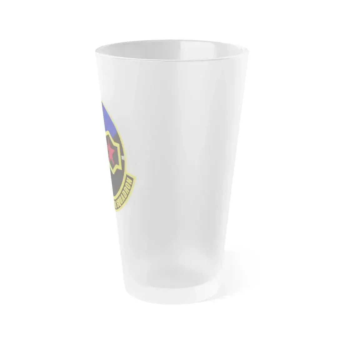 Aircraft Analysis Squadron (U.S. Air Force) Frosted Pint Glass 16oz - Go Mug Yourself