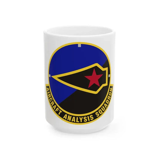 Aircraft Analysis Squadron (U.S. Air Force) White Coffee Mug 15oz - Go Mug Yourself