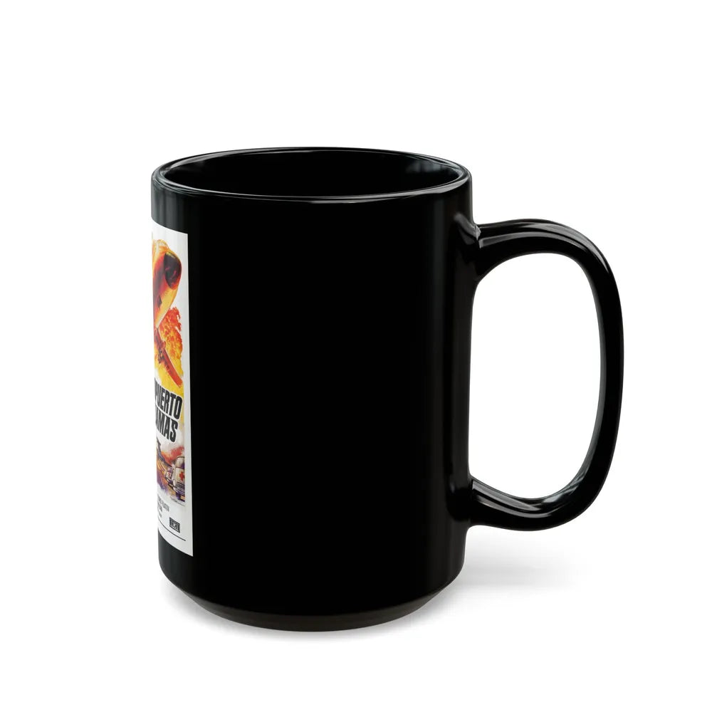 AIRCREW 1980 Movie Poster - Black Coffee Mug-Go Mug Yourself