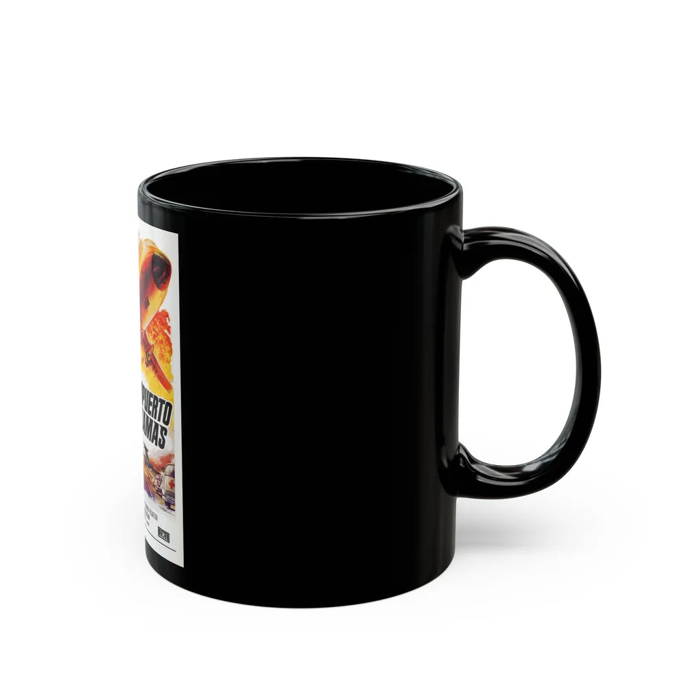 AIRCREW 1980 Movie Poster - Black Coffee Mug-Go Mug Yourself