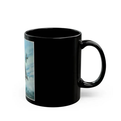 Airplane, 1958 - Black Coffee Mug - Go Mug Yourself