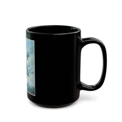 Airplane, 1958 - Black Coffee Mug - Go Mug Yourself