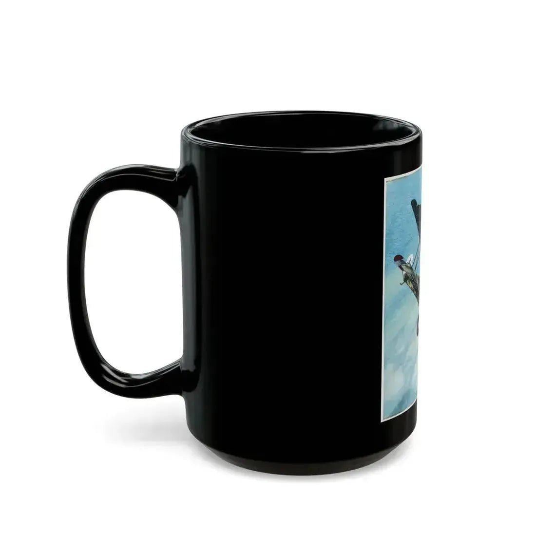 Airplane, 1958 - Black Coffee Mug - Go Mug Yourself