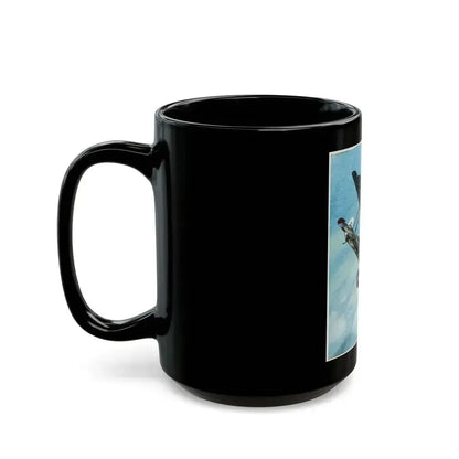 Airplane, 1958 - Black Coffee Mug - Go Mug Yourself
