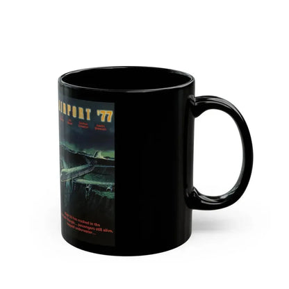 AIRPORT 77 (VHS COVER) - Black Coffee Mug - Go Mug Yourself