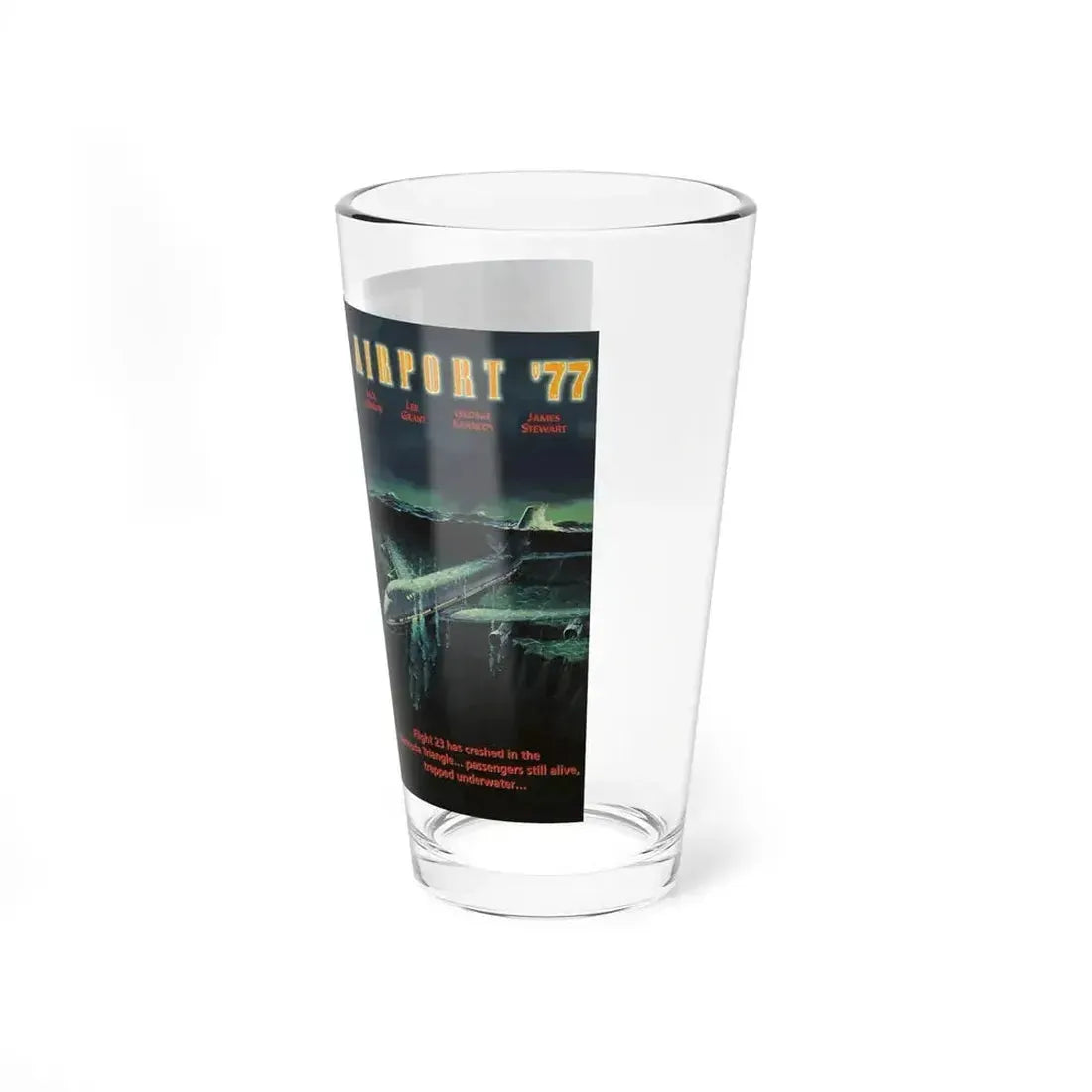 AIRPORT 77 (VHS COVER) Pint Glass 16oz - Go Mug Yourself