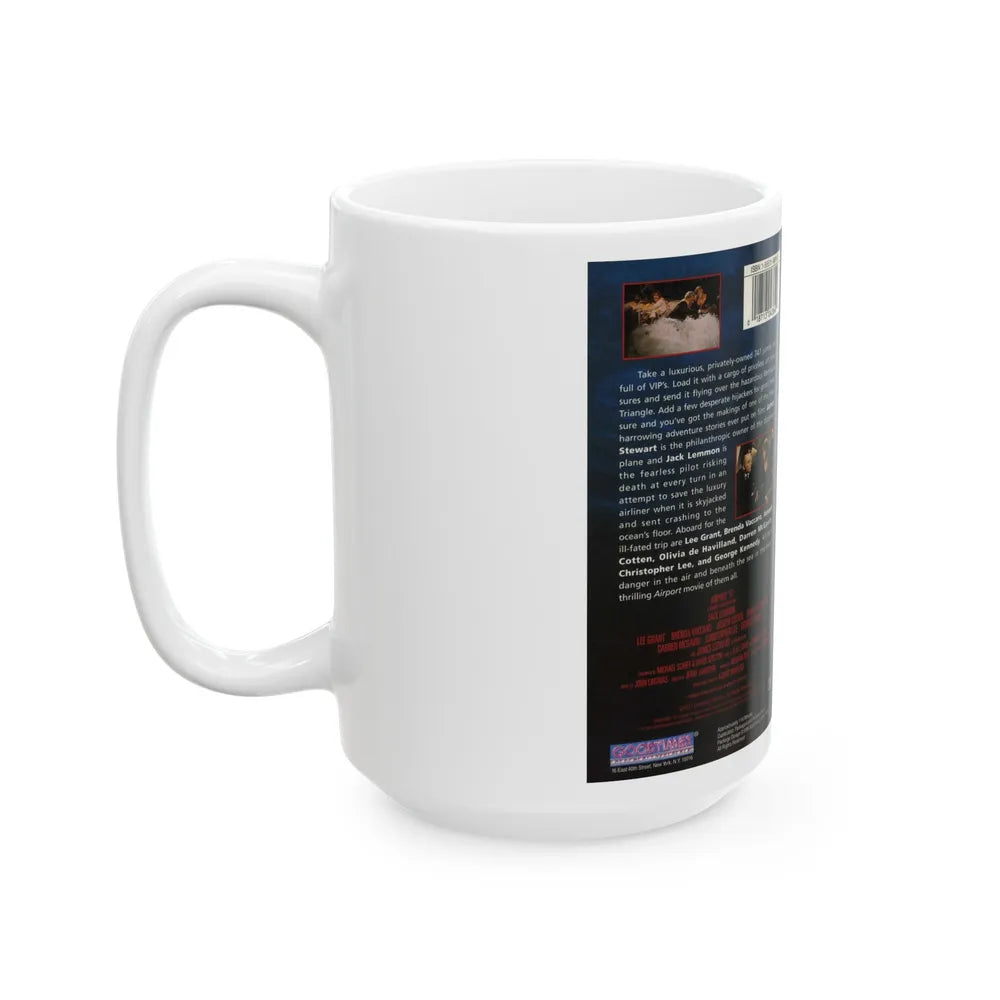 AIRPORT 77 (VHS COVER) - White Coffee Mug-Go Mug Yourself