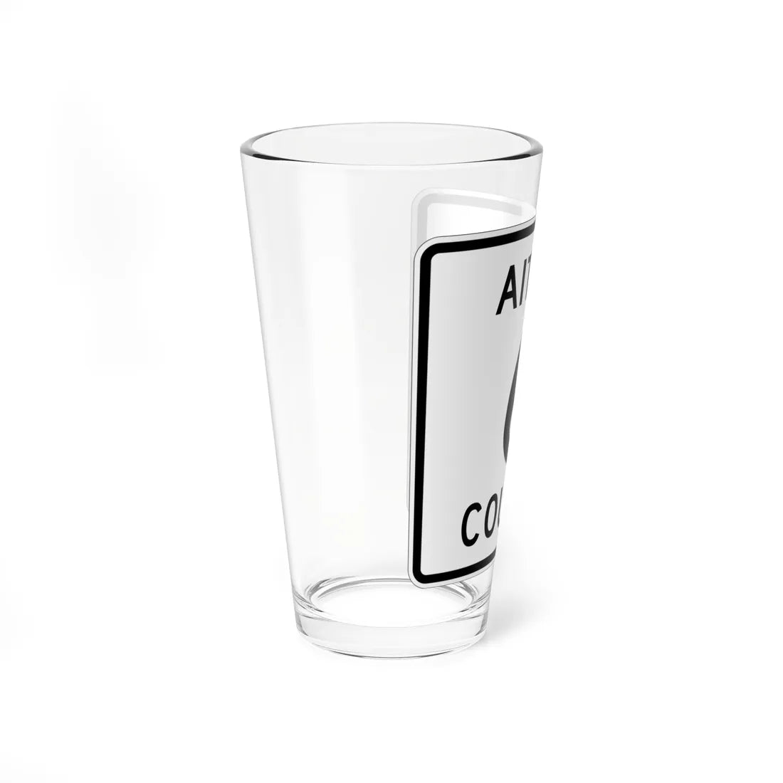 Aitkin County Route 6 (Minnesota) (Road Sign) Pint Glass 16oz - Go Mug Yourself