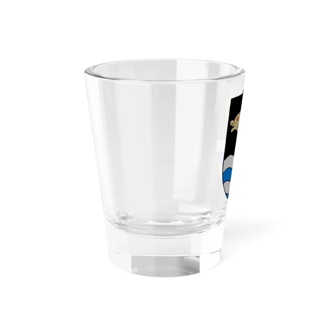 Aizputes apriņķa ģerbonis (Latvia) (Coat of Arms) Shot Glass 1.5oz - Go Mug Yourself
