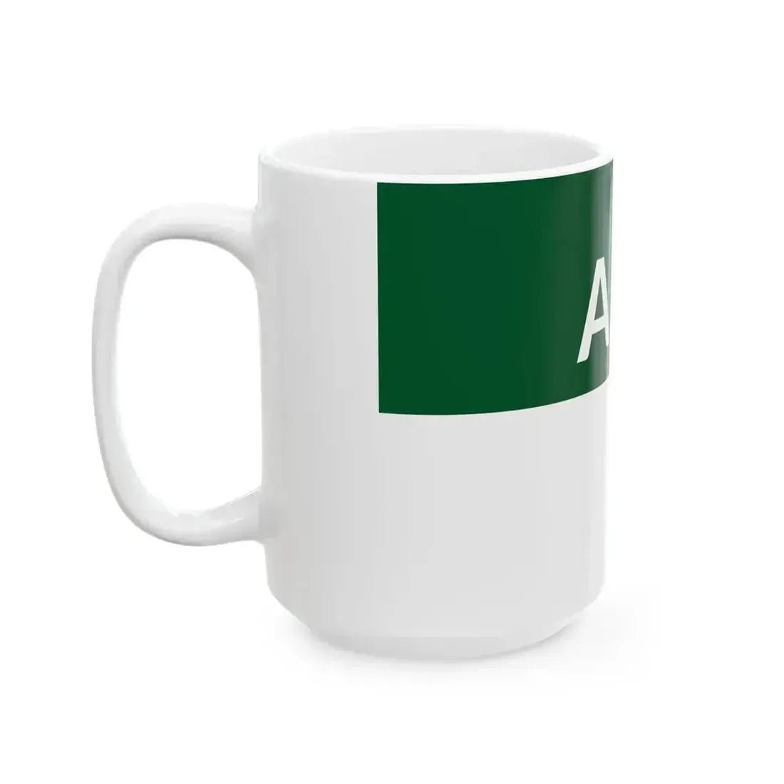 AJIP Flag (Pakistan) White Coffee Mug - Go Mug Yourself