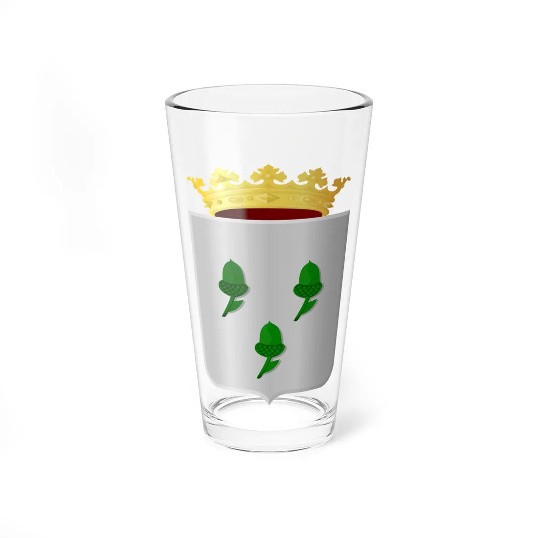 Akersloot wapen (Netherlands) (Coat of Arms) Pint Glass 16oz 16oz - Go Mug Yourself