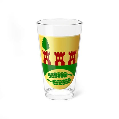 Akkerwoude wapen (Netherlands) (Coat of Arms) Pint Glass 16oz 16oz - Go Mug Yourself