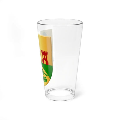 Akkerwoude wapen (Netherlands) (Coat of Arms) Pint Glass 16oz - Go Mug Yourself
