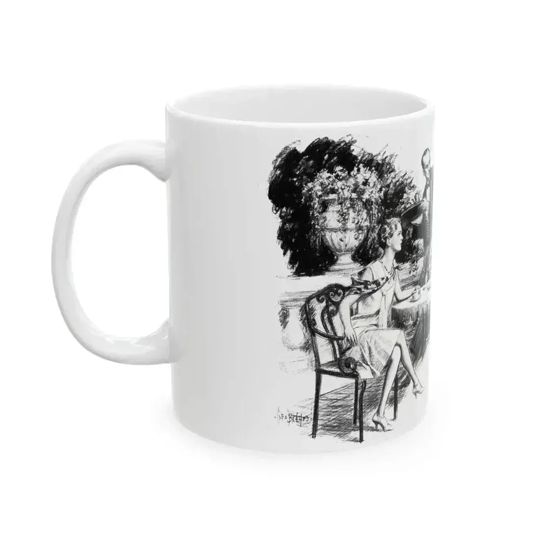 Al's Pal (1), Cosmopolitan, December 1929 - White Coffee Mug - Go Mug Yourself