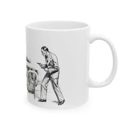 Al's Pal (1), Cosmopolitan, December 1929 - White Coffee Mug - Go Mug Yourself