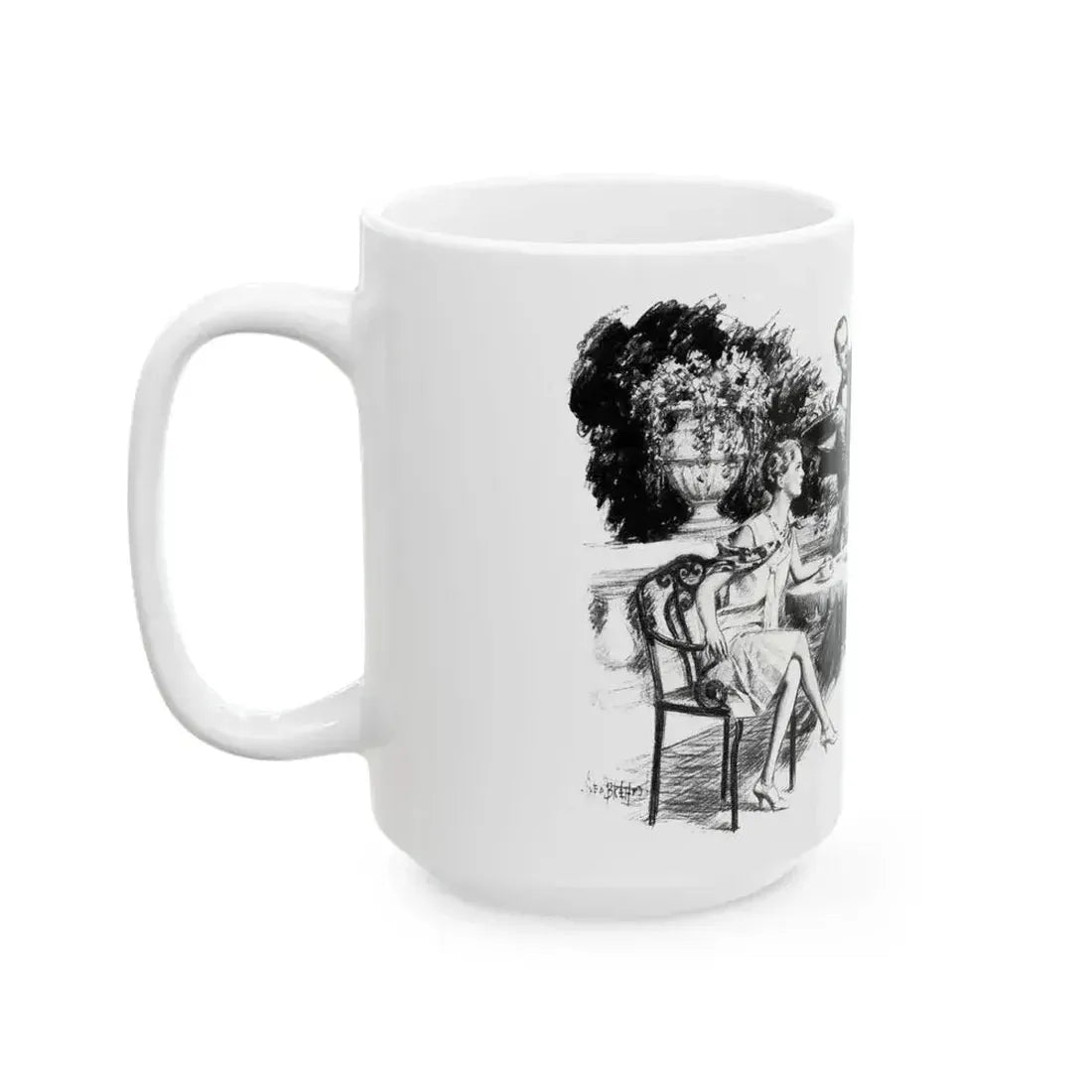 Al's Pal (1), Cosmopolitan, December 1929 - White Coffee Mug - Go Mug Yourself