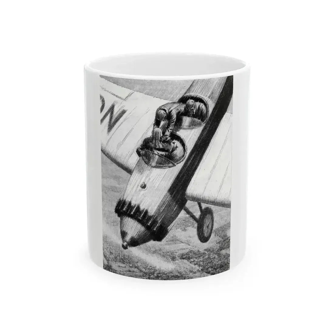 Al's Pal (2), Cosmopolitan, December 1929 - White Coffee Mug 11oz - Go Mug Yourself