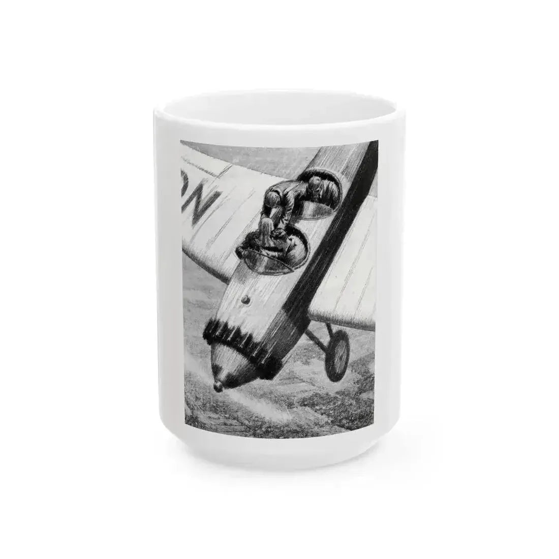 Al's Pal (2), Cosmopolitan, December 1929 - White Coffee Mug 15oz - Go Mug Yourself