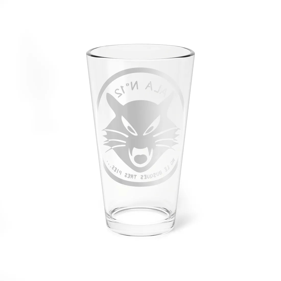 Ala12monocromo (Spain) (Coat of Arms) Pint Glass 16oz - Go Mug Yourself