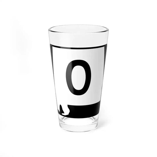 Alabama 0 (Alabama) (Road Sign) Pint Glass 16oz 16oz - Go Mug Yourself
