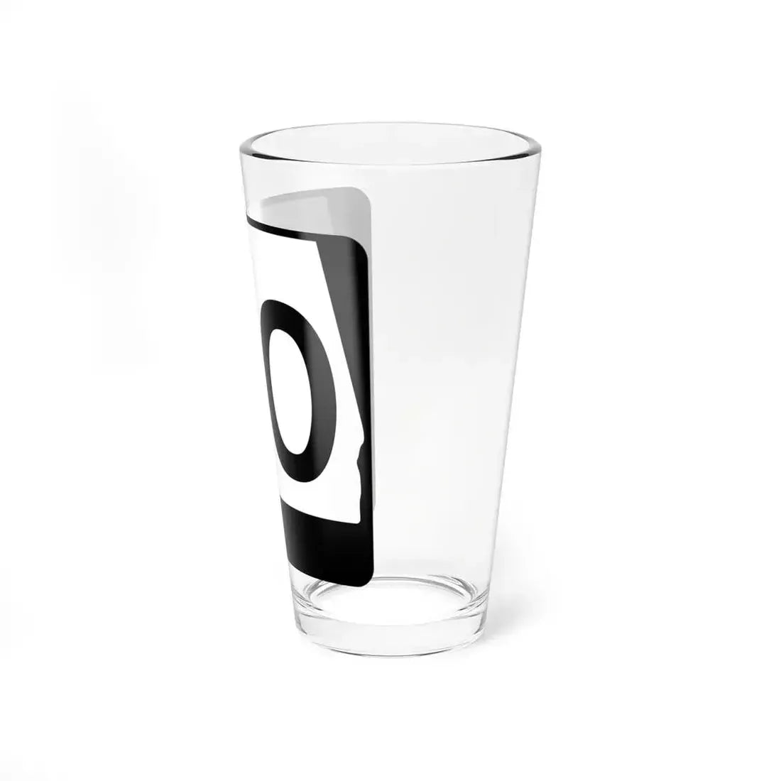 Alabama 00 Template (Alabama) (Road Sign) Pint Glass 16oz - Go Mug Yourself