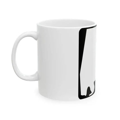 Alabama 1 (Alabama) (Road Sign) White Coffee Mug - Go Mug Yourself