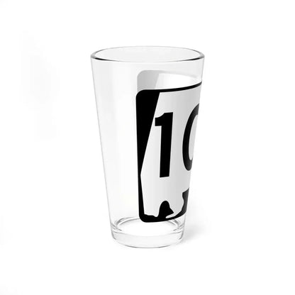Alabama 100 (Alabama) (Road Sign) Pint Glss 16oz - Go Mug Yourself
