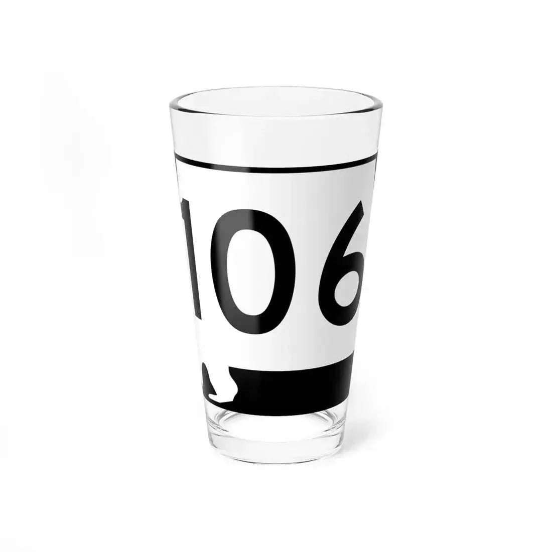 Alabama 106 (Alabama) (Road Sign) Pint Glass 16oz 16oz - Go Mug Yourself