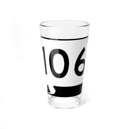 Alabama 106 (Alabama) (Road Sign) Pint Glass 16oz 16oz - Go Mug Yourself